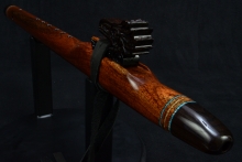 Knob Thorn Native American Flute, Minor, Mid G-4, #F52D